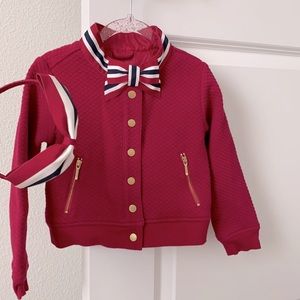 Amazing 3-4Y jacket with headband very elegant